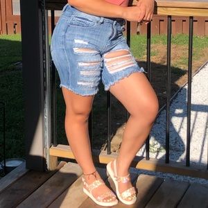 Jean shorts